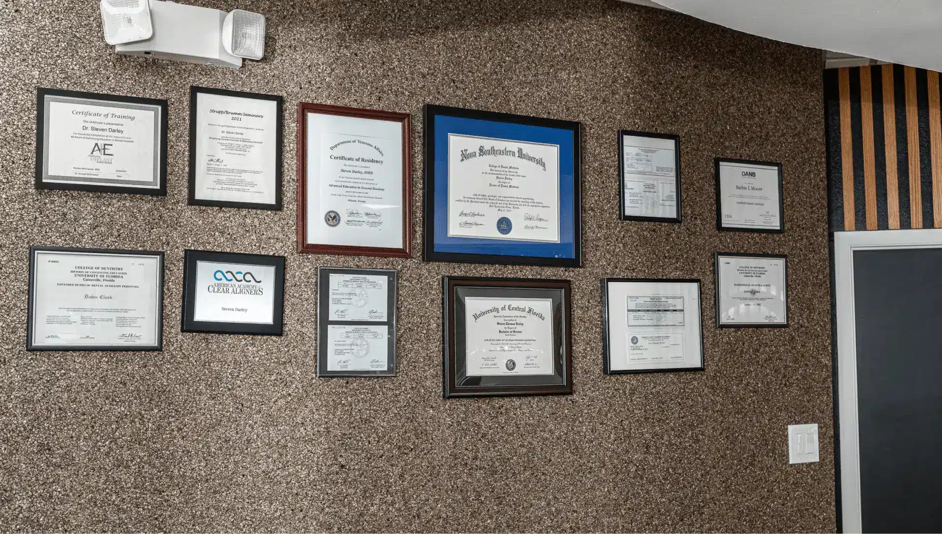Certifications and Achievements - Darley Dental Care