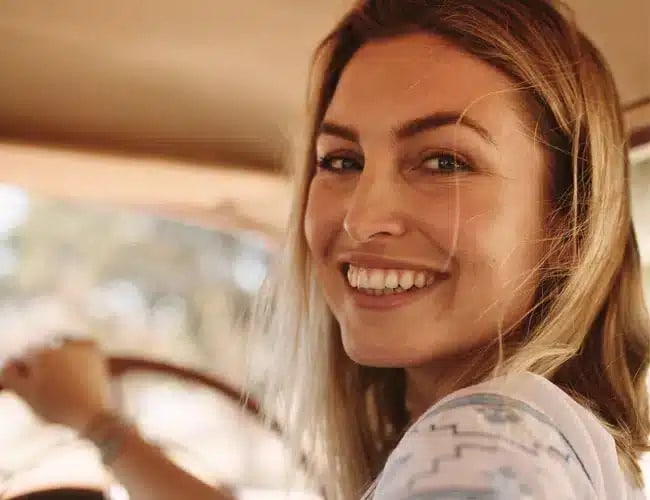 Woman posing after Teeth Whitening session at Altamonte Springs